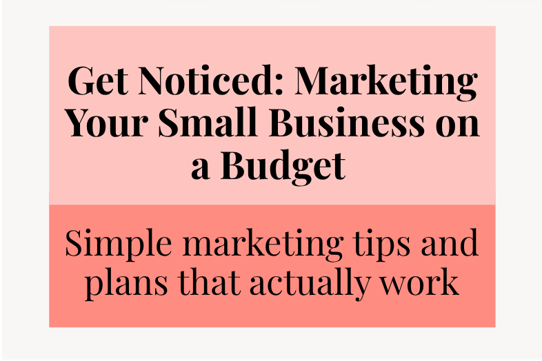 Image for the Get Your Business Noticed Marketing Workshop held by Sally Day on 15 SEPTEMBER
